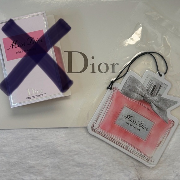 LOW START‼️Dior Red Lipstick, Eyeliner, Facial Samples, and White Mesh Pouch - Picture 7 of 7